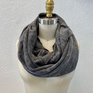 Grey Marble Infinity Scarf